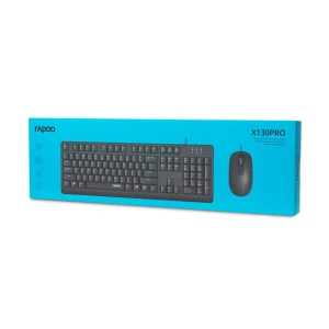 کیبورد و ماوس باسیم رپو مدل X130 Pro